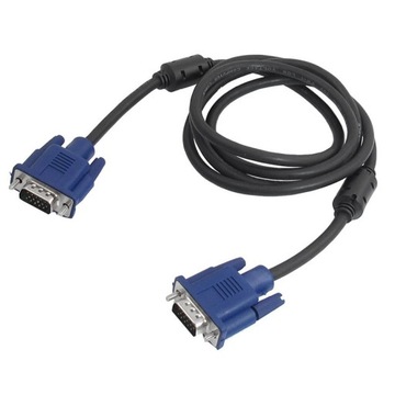 НОВЫЙ КАБЕЛЬ VGA-VGA D-SUB ДЛЯ МОНИТОРА 1,8 м