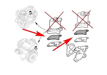 509 Заглушка EGR OPEL Astra F/G/H Combo Corsa C