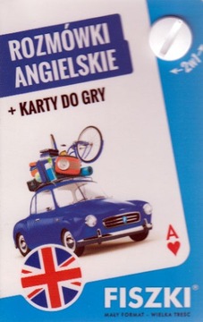 Rozmówki angielskie i karty do gry 2 w 1