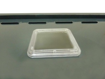 Газовый шкаф-ящик 60х60х25см графит со спинкой