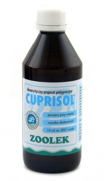 ZOOLEK CUPRISOL ZWALCZA PLEŚŃ I OODINIUM 250ml