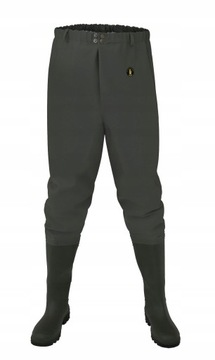 фото ориг. №7, Pants fishing waders waist polish green
