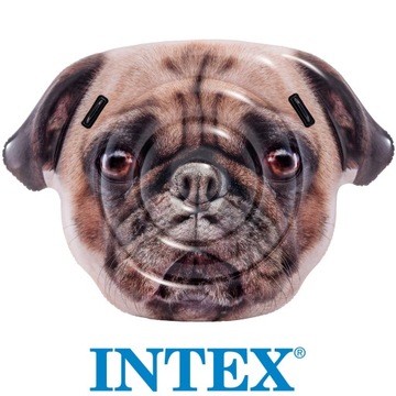 Надувной пляжный матрас DOG 173X130 INTEX 58785