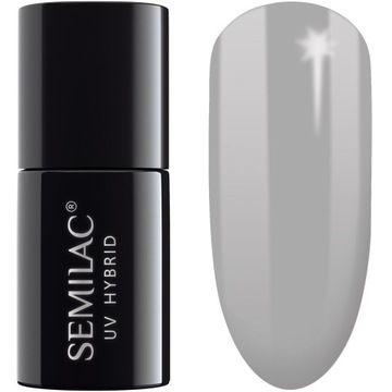 105 SEMILAC LAKIER HYBRYDOWY STYLISH GRAY 7ML