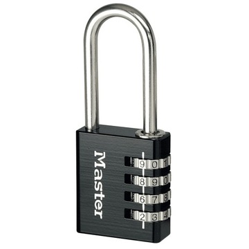 Замок навесной с длинной комбинацией Master Lock 7640EURDBLKLH