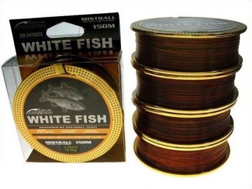 ŻYŁKA MISTRALL SHIRO WHITE FISH 0,25 mm / 150m