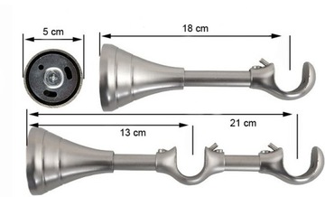 Карниз 160 см DOUBLE 1.6 MODENA Карнизы 25/19