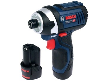 ОТВЕРТКА УДАРНАЯ GDR 12V-105 BOSCH 2x2.0Ah L-BOXX