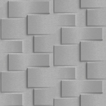 Tapeta Beton Płytki Bryły Winylowa c. szara ep3304