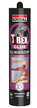 Soudal Klej montażowy T-REX BŁYSKAWICZNY 127046
