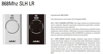 Радиоприемник FAAC RP2 868 SLH + 2 пульта дистанционного управления FAAC XT4 868 SLH