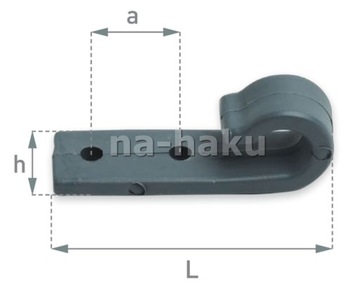 Полиамидный КРЮК для крепления брезента.