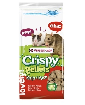 VERSELE CRISPY PELLETS RATS MICE 1KG SZCZUR MYSZ