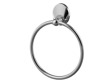 EMOTION BISK WIESZAK OWALNY CHROM 03111