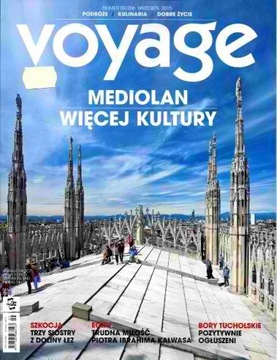 Voyage. Nr 9/2015. Mediolan - więcej kultury.