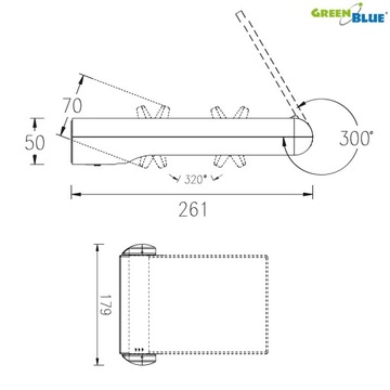 Светодиодная солнечная садовая лампа SOLAR DUSK SENSOR