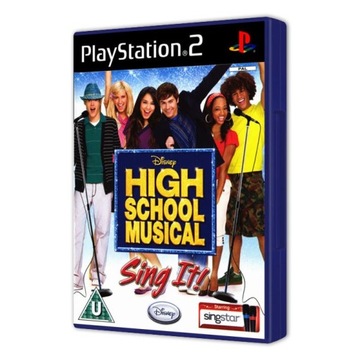 HIGH SCHOOL MUSICAL SING IT! PS2