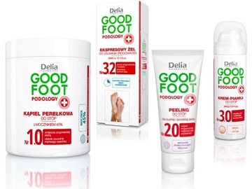 DELIA GOOD FOOT PODOLOGY - ПИЛИНГ ДЛЯ НОГ №2.0