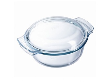 КРУГЛОЕ УДОБНОЕ БЛЮДО С КРЫШКОЙ 5Л PYREX