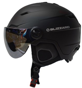 KASK NARCIARSKI BLIZZARD DOUBLE VISOR 60-62 + POK