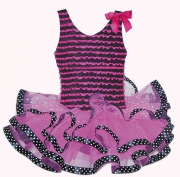 sukienka BODY TUTU taniec sk761 104 - 110cm