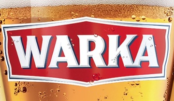 WARKA BEER треугольный веерный шарф ŻYWIEC Nawałka