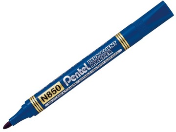 Pentel N850 x 12 синий перманентный маркер