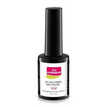 A.T.A PROFESSIONAL UV LED HYBRID TOP COAT LAKIER HYBRYDOWY 15 ML