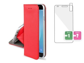 ETUI SLIM BOOK SAMSUNG GALAXY J5 2017 + SZKŁO 9H