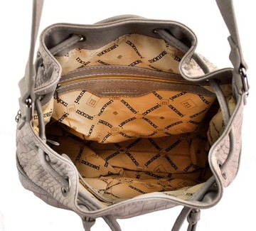 MONNARI Серая сумка-почтальон со змеиным узором