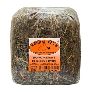 HERBAL SIANO MIĘTOWE DLA KRÓLIKA GRYZONI 300G