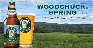 WOODCHUCK CRAFT CIDER szklanka 2/3 pint USA