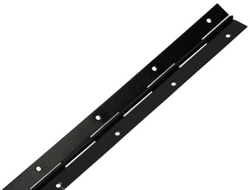 ZAWIAS ZAWIASY TAŚMOWY LISTWOWY 30 CM CZARNY
