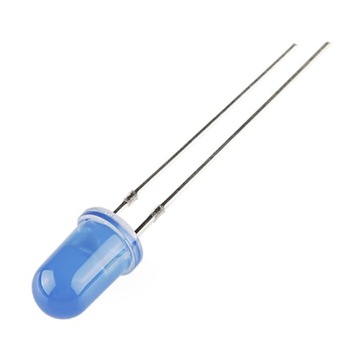 DIODA LED NIEBIESKA 3mm MATOWA 10 SZT (337