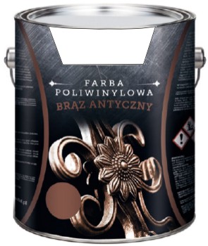 Farba nawierzchniowa Brąz Antyczny ogrodzen 0,9L