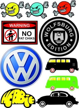 STICKERBOMB zestaw naklejek (arkusz 22x30) #03
