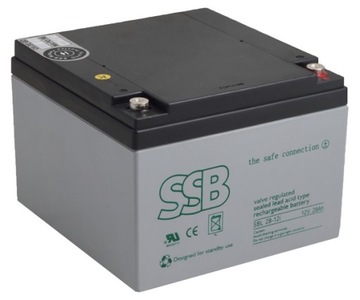 Akumulator SSB SBL 28-12i - 12V 28Ah - żyw.12 lat!
