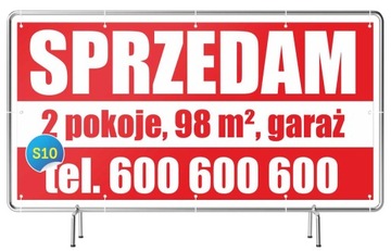 Solidny Baner 2x1m Sprzedam DOM/Działkę/Mieszkanie