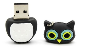 USB-НАКОПИТЕЛЬ 32 ГБ СОВА КОРИЧНЕВЫЙ РОЗОВЫЙ ЧЕРНЫЙ СИНИЙ