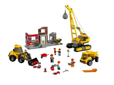 LEGO City 60076 Rozbiórka Budowa Plac budowy UNIKAT