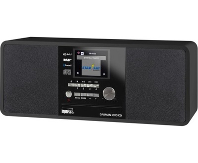 Radio sieciowe DAB+ FM internetowe Imperial Dabman i200 CD WiFi USB LAN