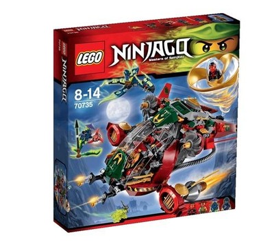 Klocki LEGO Ninjago 70735 Smok z zestawu