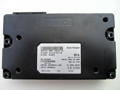 FORD MODULE BLOC DE CONTRÔLE AM5T-14D212-CD USB BLUETOOTH - milautoparts-fr.ukrlive.com