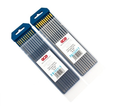 volfrámové Elektródy drôt TIG 2.4 mm WLa15 Zlato