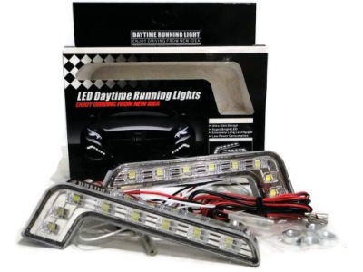 Mocne свет к движение dziennej led mercedes черный фото №1