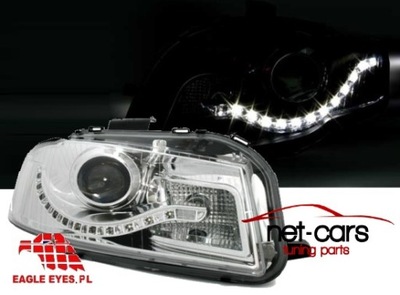 FEUX GRILLES AVANT AUDI A3 8P DAYLINE LED C - milautoparts-fr.ukrlive.com