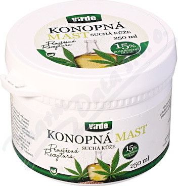 Maść z konopi 15% 250ml sucha skóra łuszczyca