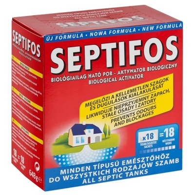 Septifos preparat do szamb 648g saszetki