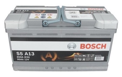 AKUMULATOR BOSCH AGM 95Ah 850A 95 Ah START STOP DOSTAWA WYMIANA ŁÓDŹ