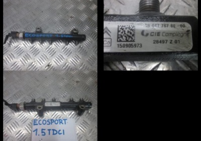 Молдинг впрыскная ford ecosport 1,5tdci 9604776780 фото №1